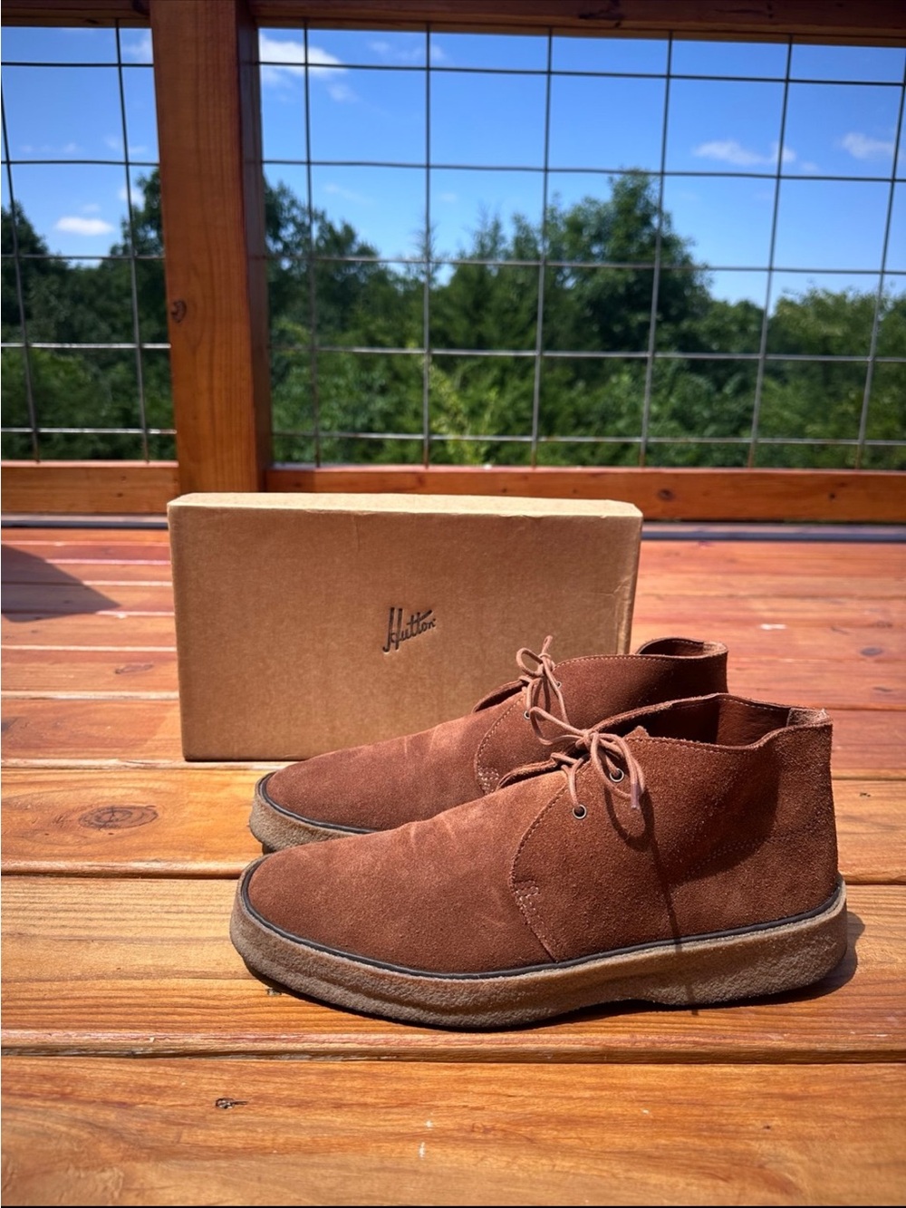 Playtime by Hutton Suede Shoes men’s size 46EU (Men’s 11.5) Excellent Condition
